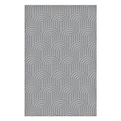Optical Arches Embossing Folder