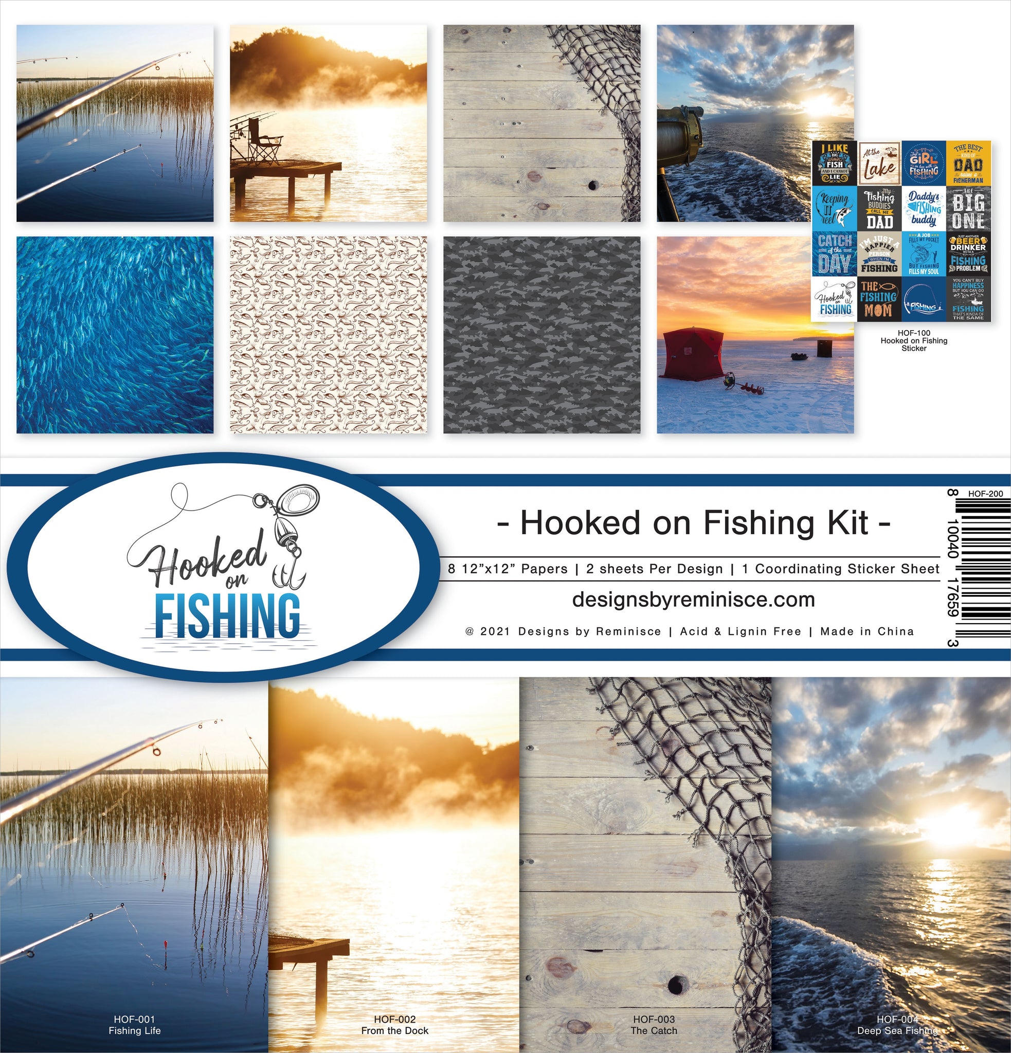 Hooked on Fishing Collection Kit