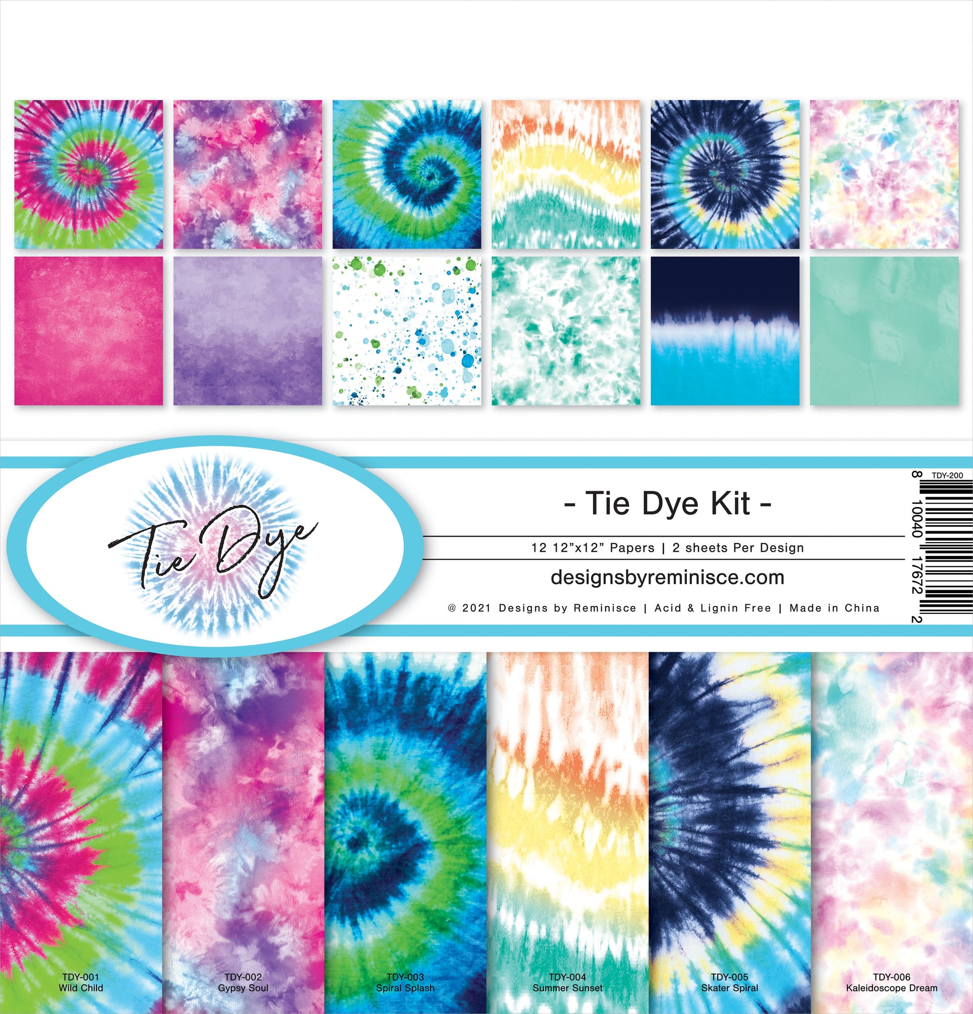 Tie Dye Collection Kit