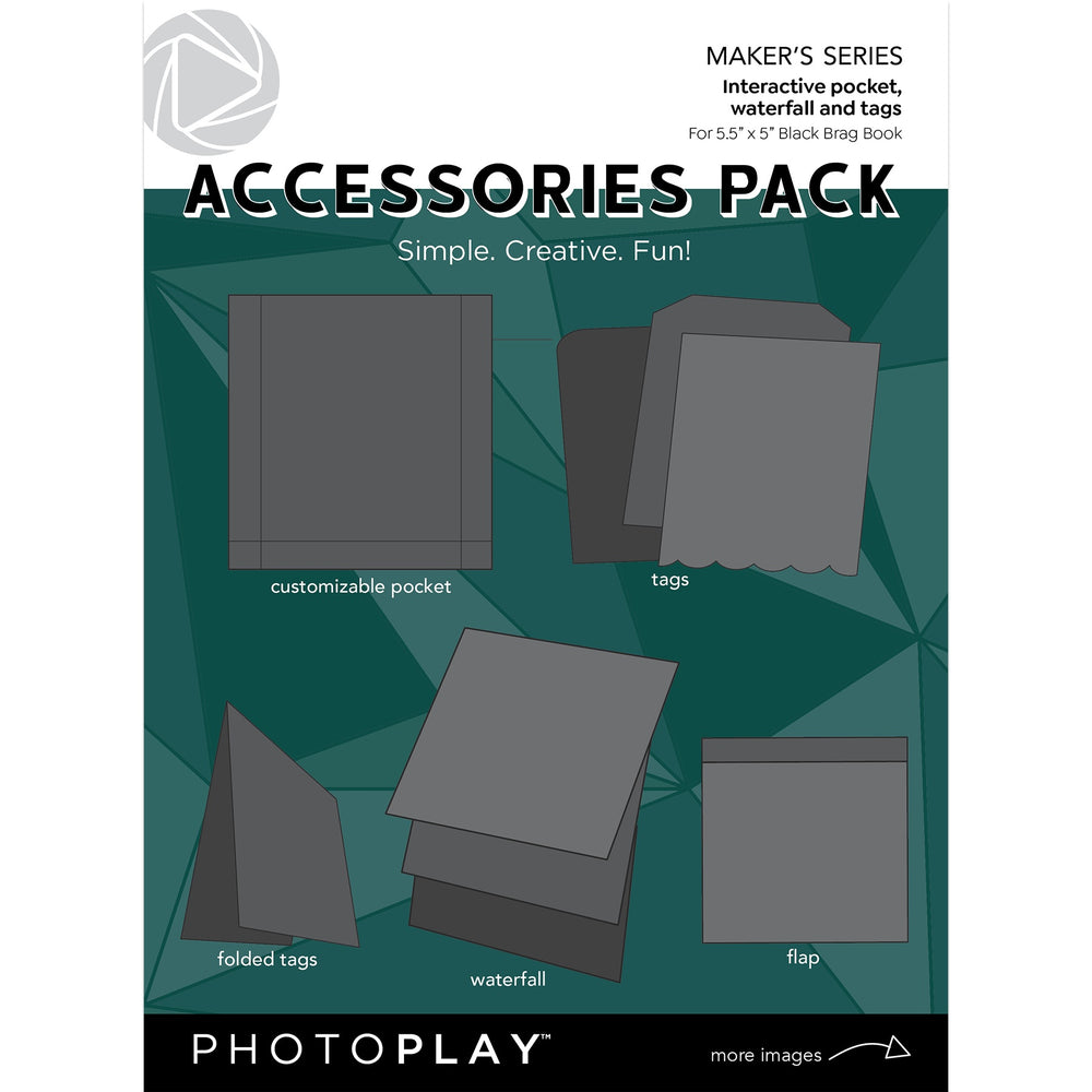 Brag Book Black Accessories Pack