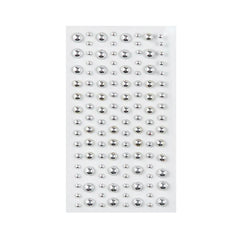 Fashion Silver Self-Adhesive Gems