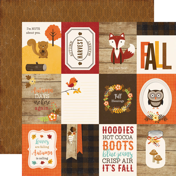 A Perfect Autumn - 3x4 Journaling Cards