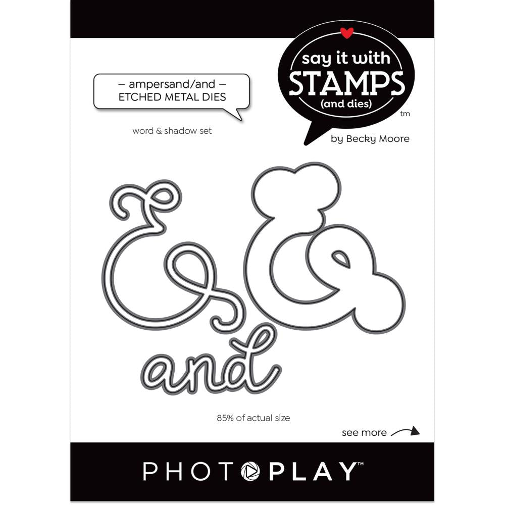 Say It with Stamps - Ampersand & And Die Set