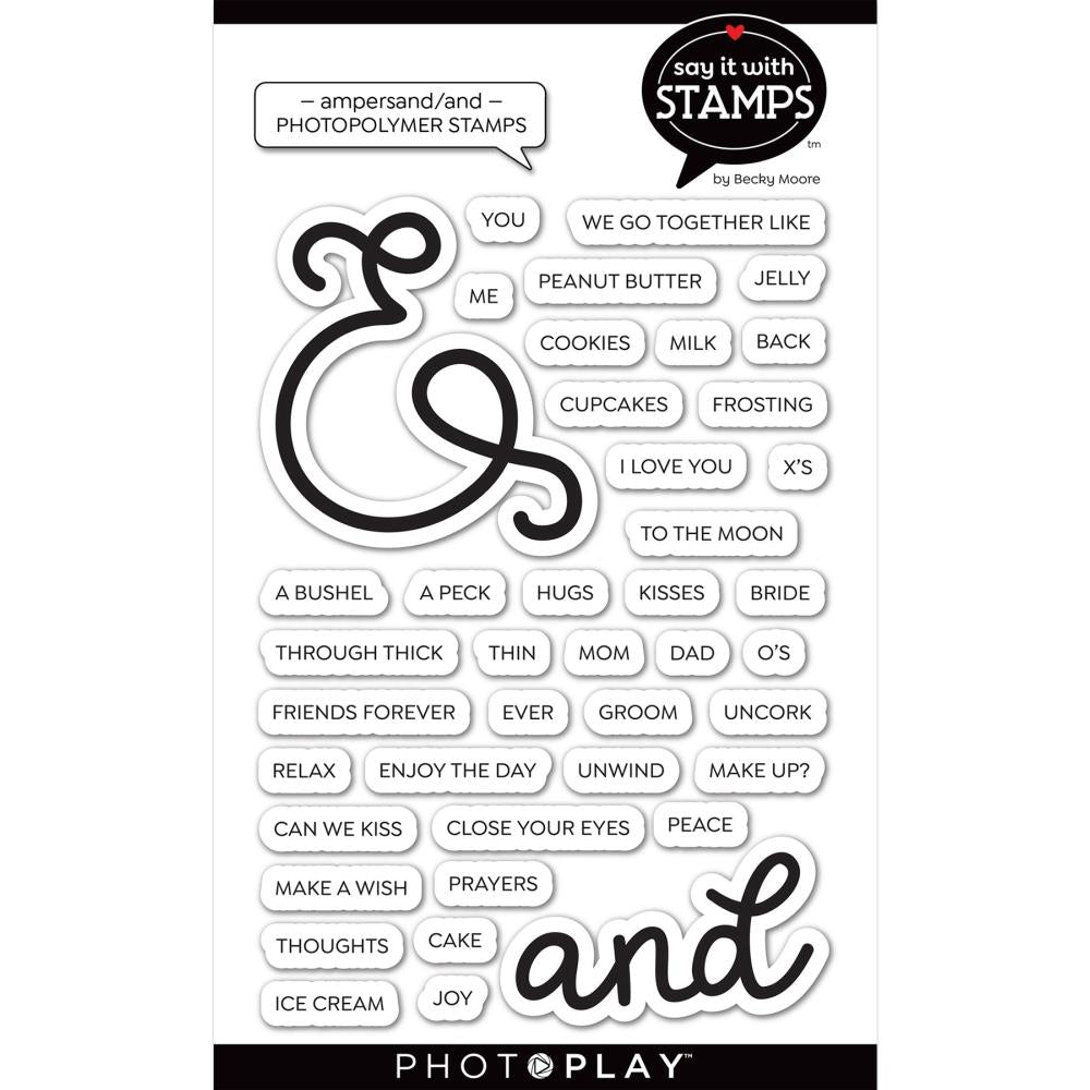 Say It with Stamps - Ampersand & And Stamps