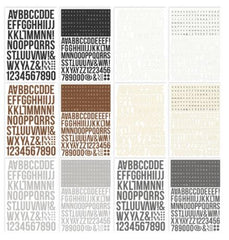 Color Vibe Basics Alpha Sticker Book