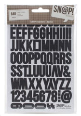 Color Vibe SN@P! Stickers - Basic Alphabet