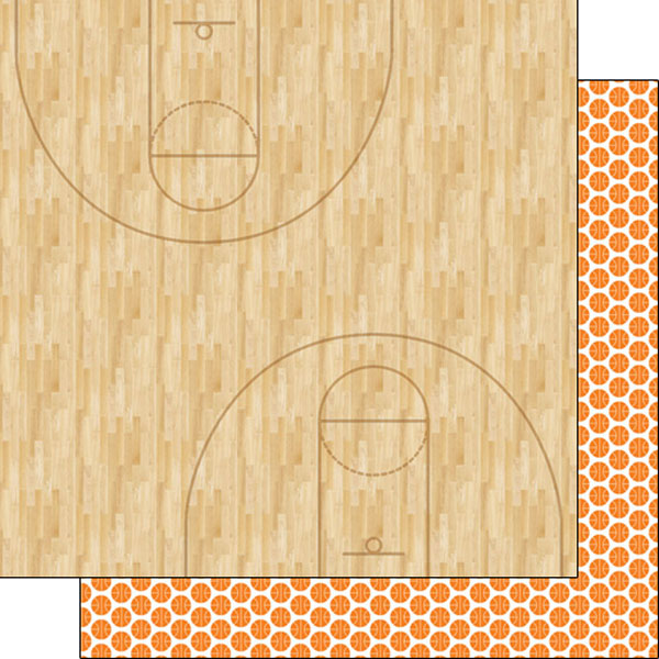 Basketball Life Court Paper