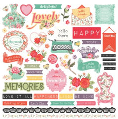 Belle Fleur Element Stickers