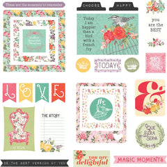 Belle Fleur Ephemera Cardstock Die-Cuts