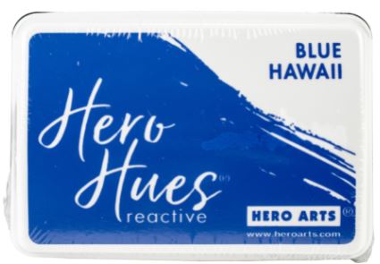 Hero Hues Reactive Ink Pad - Blue Hawaii