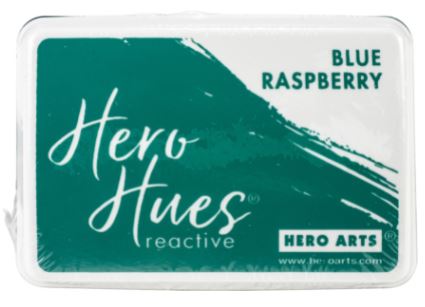 Hero Hues Reactive Ink Pad - Blue Raspberry