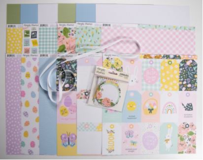 Bunnies + Blooms by Simple Stories - Starry Night Kit