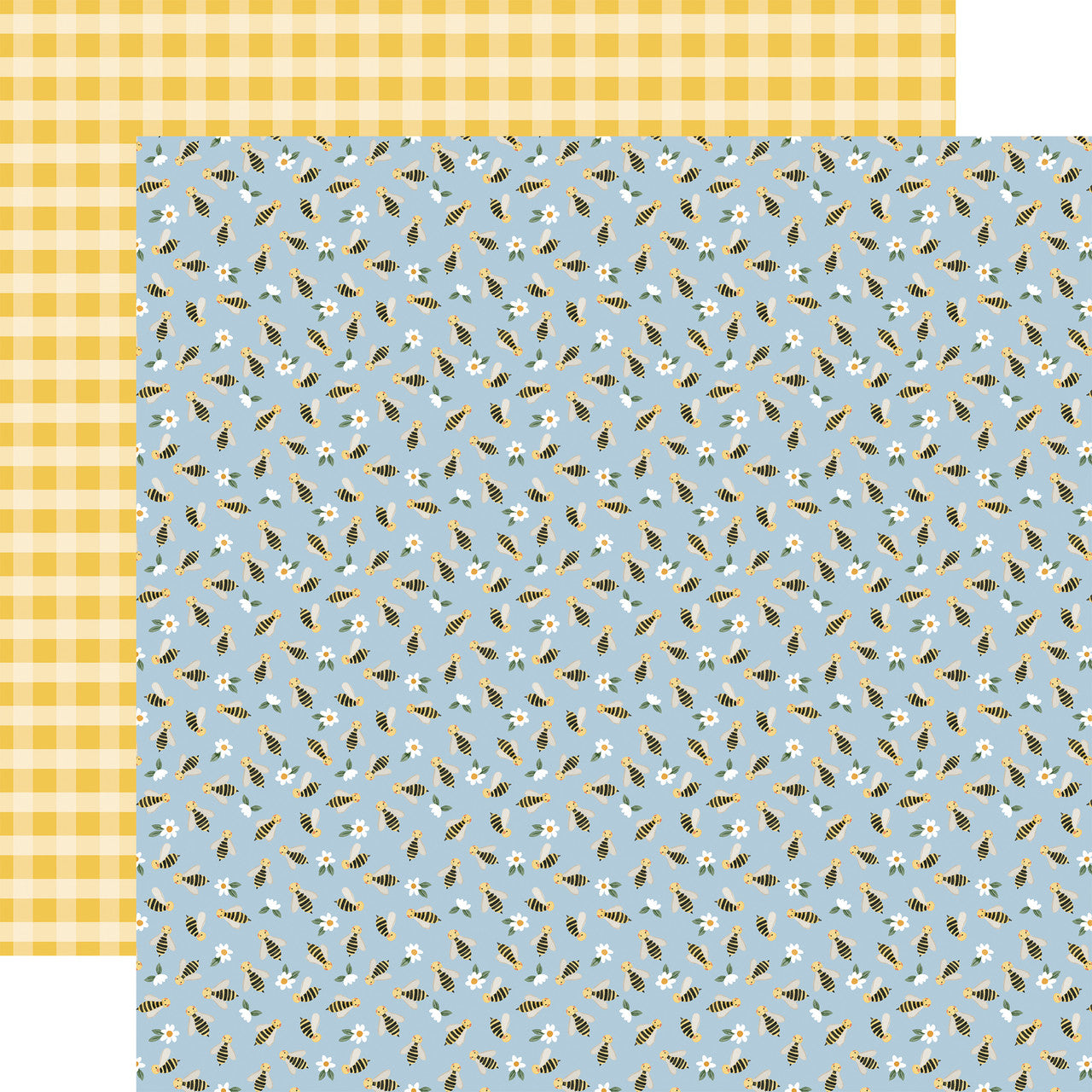 Here There and Everywhere Blissful Bees Double-Sided Patterned Paper