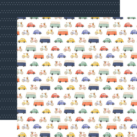 Here There and Everywhere Adventure Awaits Double-Sided Patterned Paper