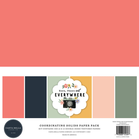 Here There and Everywhere Solids Paper Pack