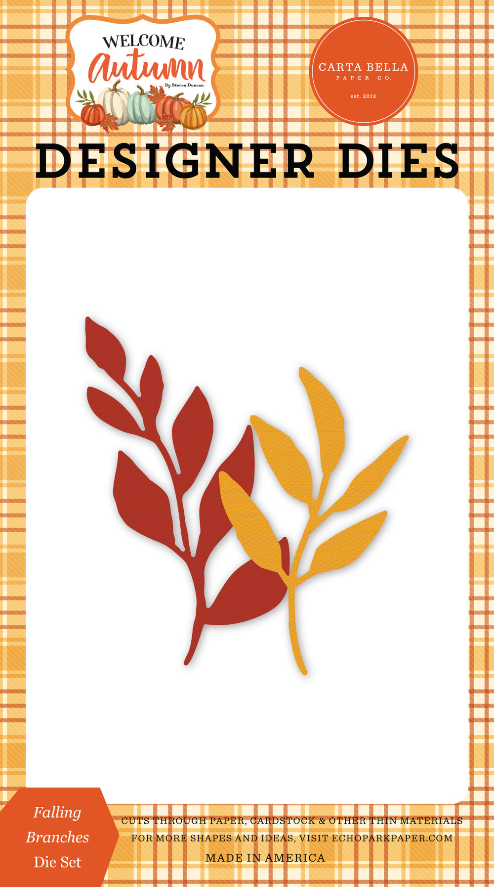 Welcome Autumn Falling Branches Designer Dies