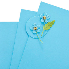 Color Essentials Cardstock - Island Blue