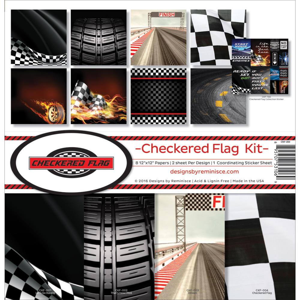 Checkered Flag Reminisce Collection Kit