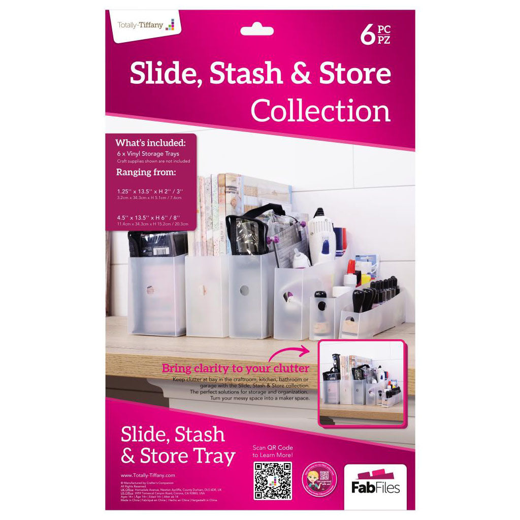 Complete Collection Slide, Stash & Store Trays - 6 pack