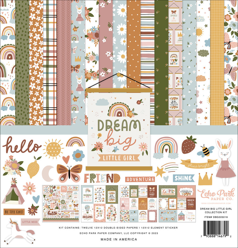 Dream Big Little Girl Collection Pack