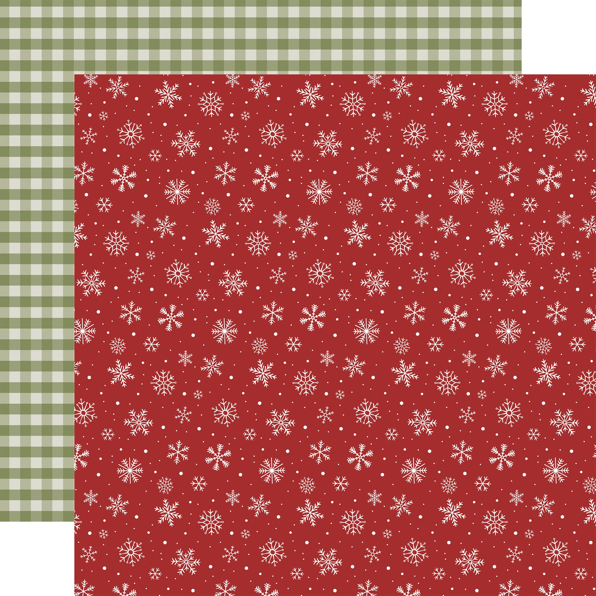 Gnome for Christmas - Snow Day 12x12 Patterned Paper