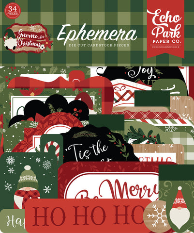 Gnome for Christmas Ephemera