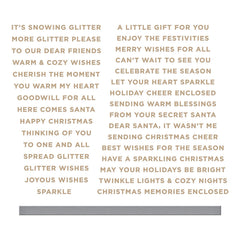 Glitter Wishes Glimmer Hot Foil Plate & Die Set