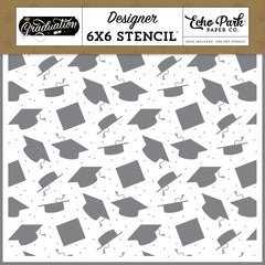 Graduation Day Stencil, 6