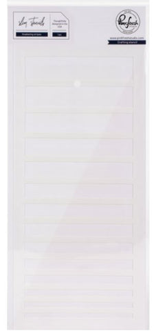Stencil - Gradiating Stripes Slim Stencil