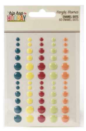 Hip Hop Hooray Enamel Dots