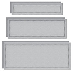 Hemstitch Slimline Etched Dies by Becca Feeken