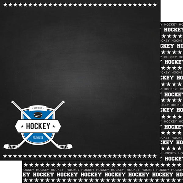 Hockey Chalkboard Sports