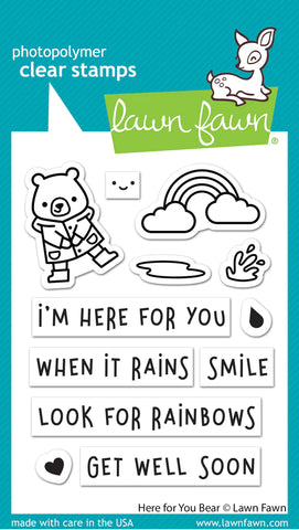 Here For You Bear Stamp Set