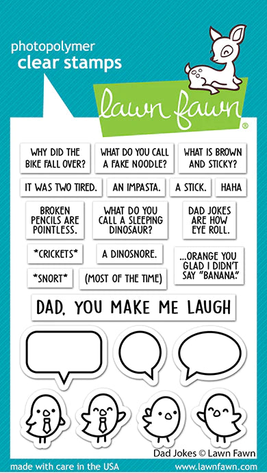 Dad Jokes Clear Stamps
