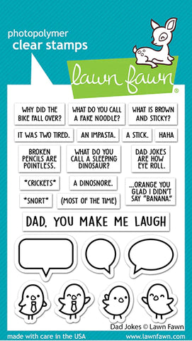 Dad Jokes Clear Stamps