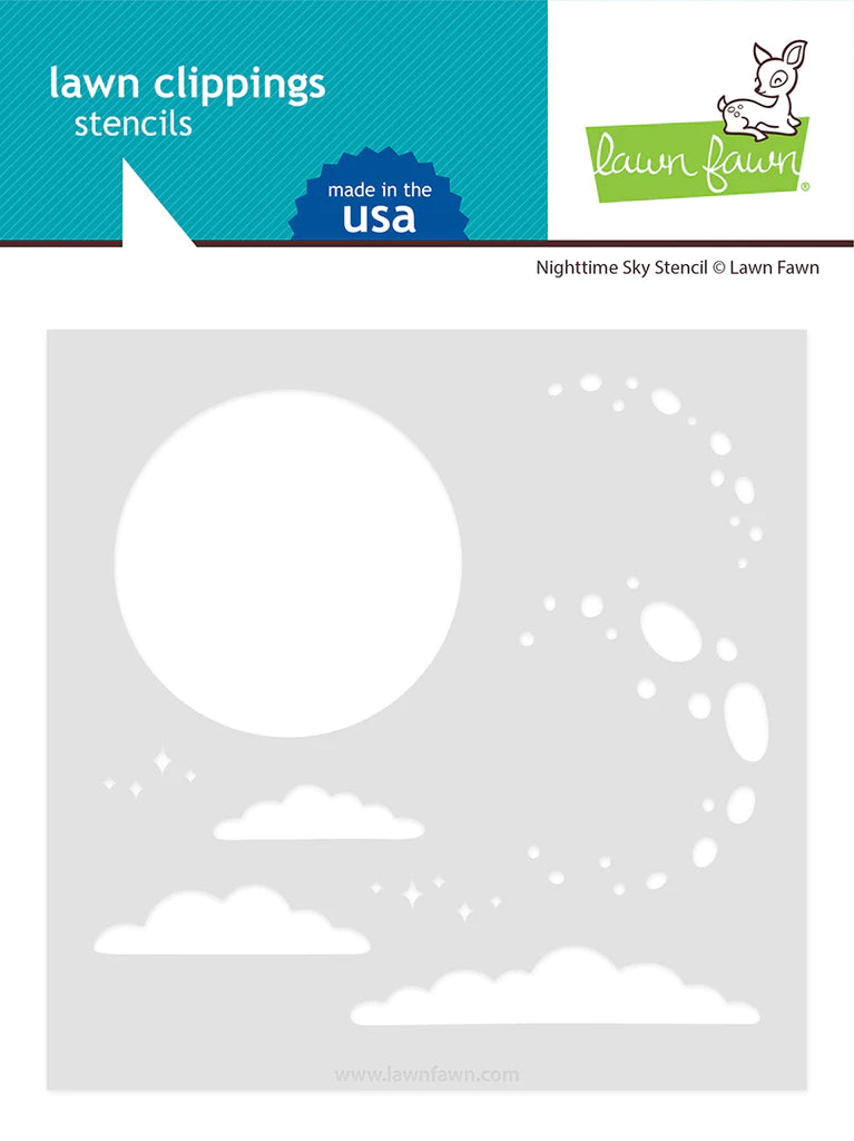Nighttime Sky Stencil