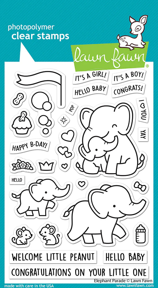 Elephant Parade Stamp Set