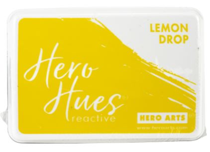 Hero Hues Reactive Ink Pad - Lemon Drop