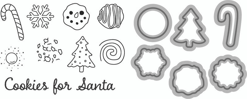 Holiday Cookies Stamp & Die Set