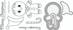Gingerbread Man Stamp & Die Set