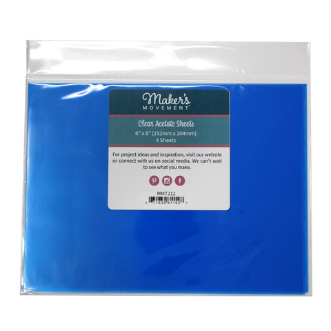 Clear Acetate Sheets