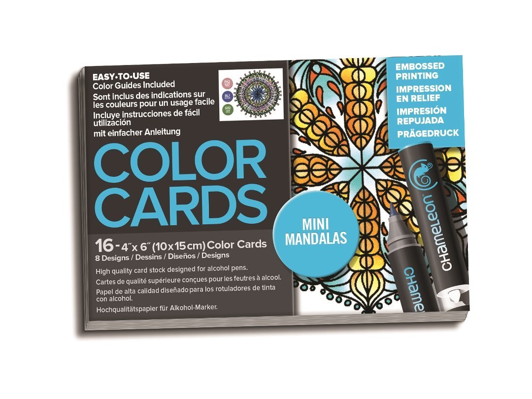 Coloring Cards - Mini Mandala