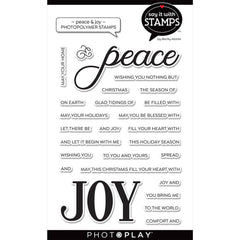 Say It with Stamps - Peace/Joy Stamp Set