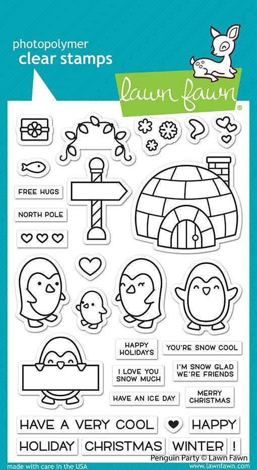 Penguin Party Stamp Set