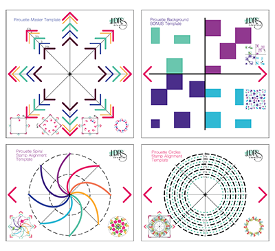 Pirouette Pattern Templates