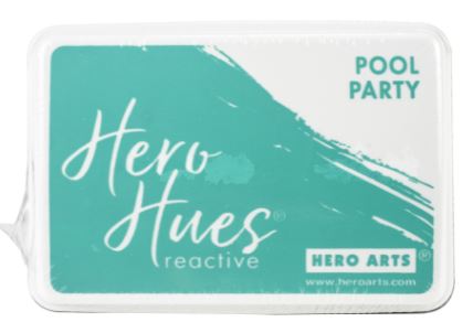 Hero Hues Reactive Ink Pad - Pool Party