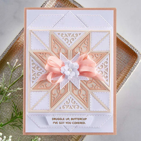 Filigree Eight Point Star Etched Dies