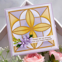 Patchwork Petals Etched Dies