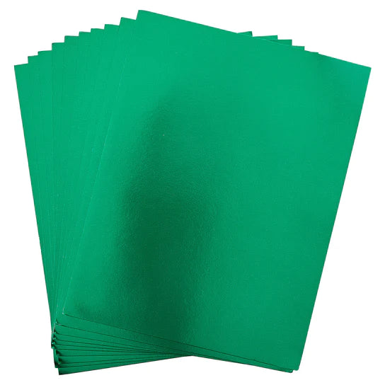 Color Essentials Cardstock Mirror Green - 8 1/2x11