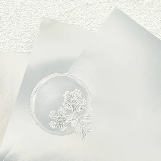 Color Essentials Cardstock - Mirror Silver, 8 1/2" x 11"